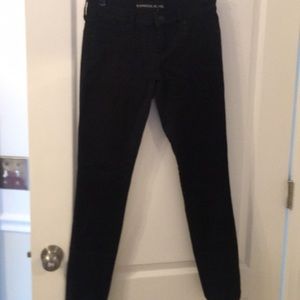 Black Express skinny jeans size 2R